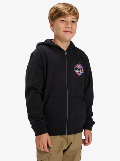Graphic Zip - Full Zip Hoodie for Boys 8-16  EQBFT03958