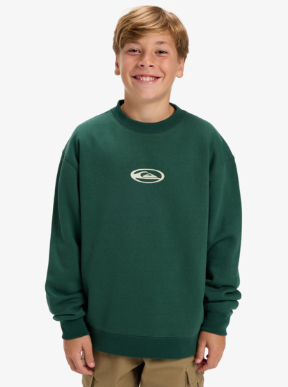 Salt Water Graphic - Crewneck Fleece for Boys 8-16  EQBFT03960