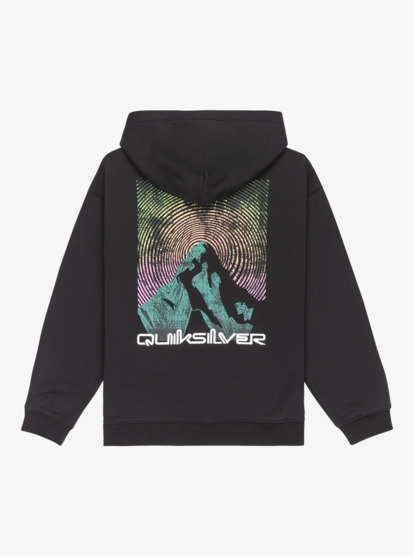 quiksilver, Salt Water GraphicYouth - Hoodie for Boys 8-16, BLACK (kvj0) Salt Water GraphicYouth - Hoodie for Boys 8-16  EQBFT03961