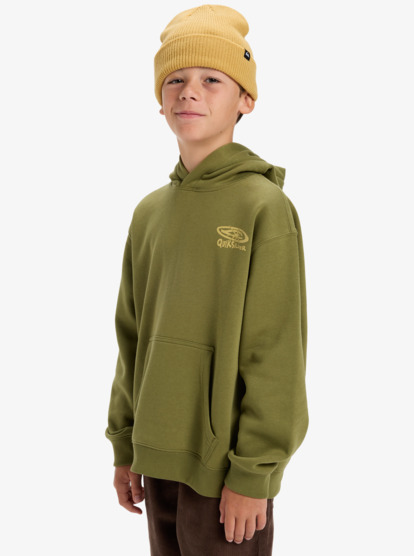 quiksilver, Salt Water GraphicYouth - Kapuzenpulli für Jungen 8-16, LODEN GREEN (gng0) Salt Water GraphicYouth - Hoodie for Boys 8-16  EQBFT03961