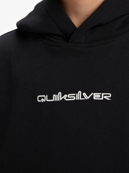quiksilver, Salt Water GraphicYouth - Hoodie for Boys 8-16, BLACK (kvj0) Salt Water GraphicYouth - Hoodie for Boys 8-16  EQBFT03961