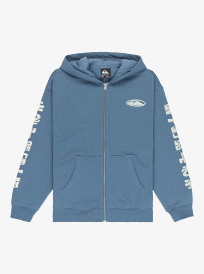 quiksilver, Salt Water Graphic Zip - Zip-Hoodie für Jungen 8-16, CHINA BLUE (bnd0) Salt Water Graphic Zip - Full Zip Hoodie for Boys 8-16  EQBFT03962