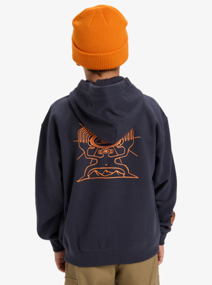 Salt Water Graphic Zip - Full Zip Hoodie for Boys 8-16  EQBFT03962