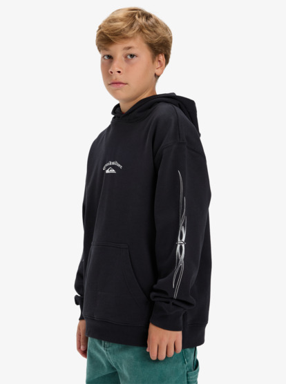 quiksilver, Stretch TribalYouth - Hoodie voor Jongens 8-16, BLACK (kvj0) Stretch TribalYouth - Hoodie for Boys 8-16  EQBFT03964
