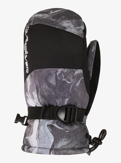 quiksilver, Mission - Technical Snow Mittens for Boys, THERMOSTAMP GRAYSCALE (kvj3) Mission - Technical Snow Mittens for Boys  EQBHN03040