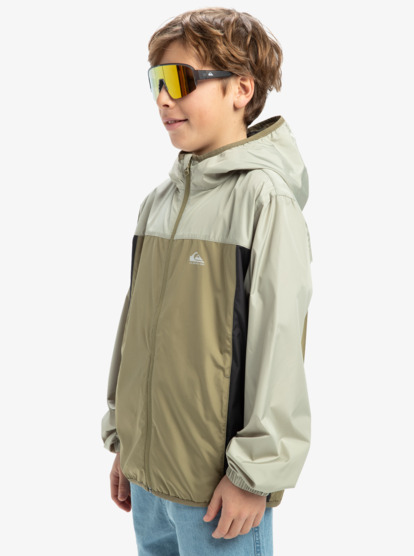 Overcast - Hooded Windbreaker Jacket for Boys 8-16  EQBJK03291