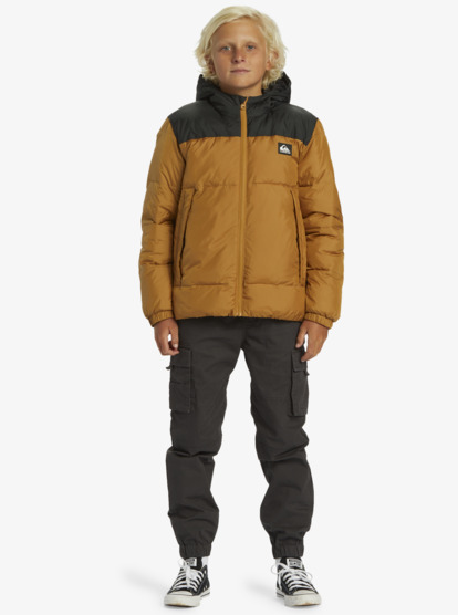 Cold Days - Hooded down jacket for boys 8-16yrs  EQBJK03299