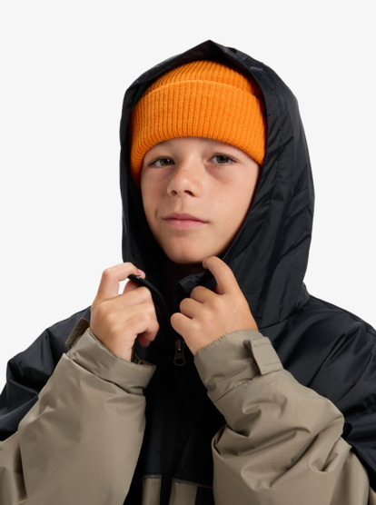 quiksilver, Full Rig Poncho - Poncho de surf à capuche pour Garçon 8-16 ans, FALLEN ROCK (tzc0) Full Rig - Hooded Poncho Jacket for Boys 8-16  EQBJK03336