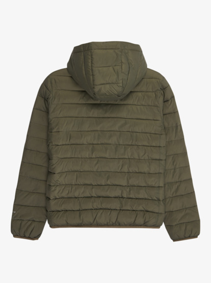 quiksilver, Scaly - Veste isolante à capuche pour Garçon 8-16 ans, GRAPE LEAF (cre0) Scaly - Hooded Insulator Jacket for Boys 8-16  EQBJK03340