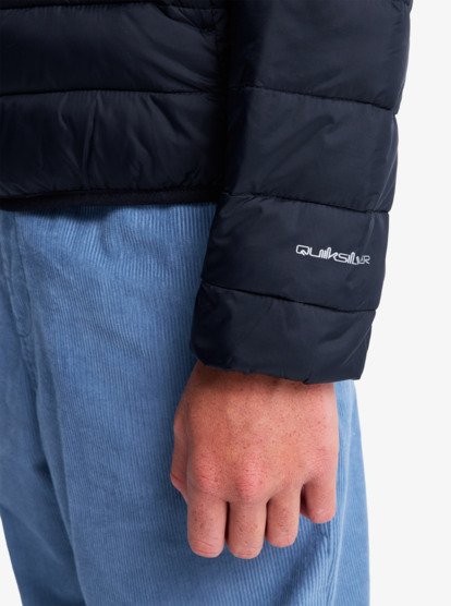 quiksilver, Scaly - Veste isolante à capuche pour Garçon 8-16 ans, BLACK (kvj0) Scaly - Hooded Insulator Jacket for Boys 8-16  EQBJK03340