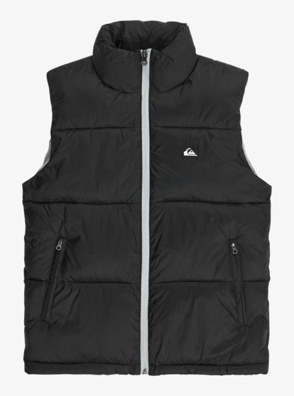 quiksilver, Cold Days Sleeveless - Doudoune sans manches pour Garçon 8-16 ans, BLACK (kvj0) Cold Days Sleeveless - Puffer Jacket for Boys 8-16  EQBJK03344
