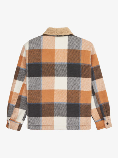 quiksilver, Dna Sherpa Harrington - Harrington Jacket for Boys 8-16, ALMOND SHERPA HARRINGTON (cmd1) Dna Sherpa Harrington - Harrington Jacket for Boys 8-16  EQBJK03346