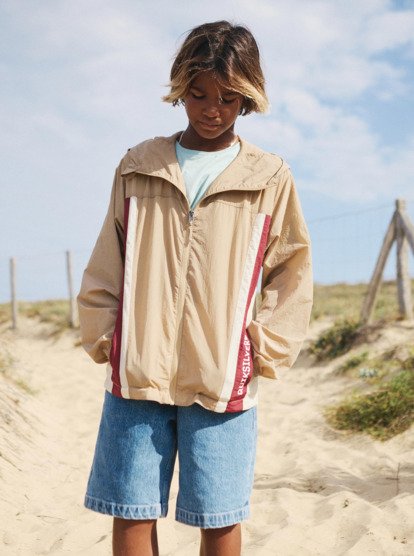 Clicker - Hooded Windbreaker Jacket for Boys 8-16  EQBJK03351