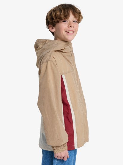 Clicker - Hooded Windbreaker Jacket for Boys 8-16  EQBJK03351