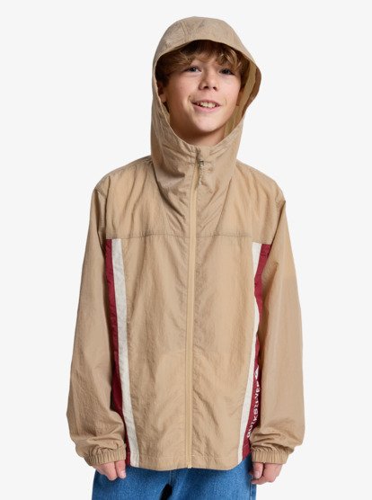 Clicker - Hooded Windbreaker Jacket for Boys 8-16  EQBJK03351
