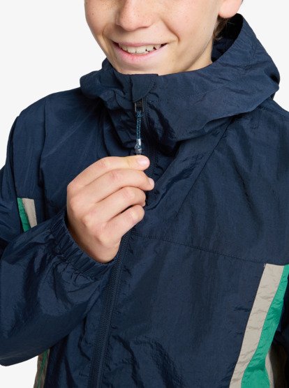 Clicker - Hooded Windbreaker Jacket for Boys 8-16  EQBJK03351