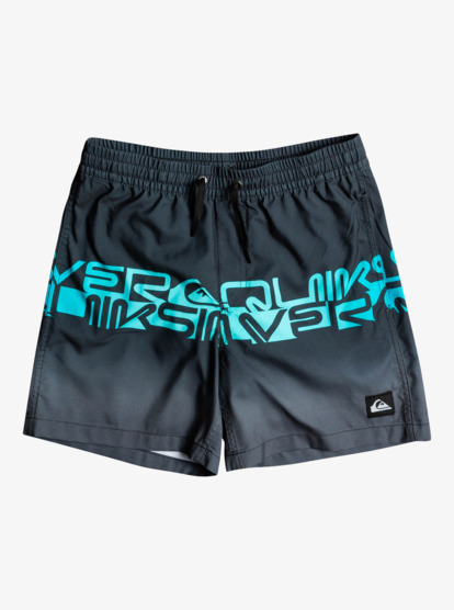 Word block 14" - Swim Shorts for Boys 8-16  EQBJV03403