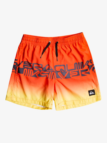 Word block 14" - Swim Shorts for Boys 8-16  EQBJV03403