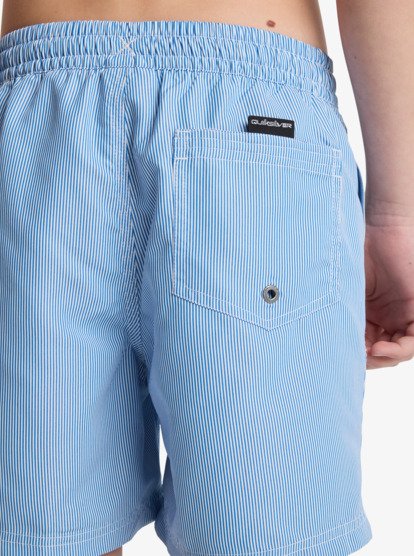 quiksilver, Everyday Deluxe 14" - Short de Natación para Chicos 8 - 16 años, NEBULAS BLUE (bqv0) Everyday Deluxe 14" - Swim Shorts for Boys 8 - 16  EQBJV03513