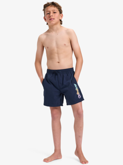 Spl Fineline 14" - Swim Shorts for Boys 8 - 16  EQBJV03520