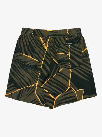 Everyday Printed Volley 14" - Swim Shorts for Boys 8-16  EQBJV03540