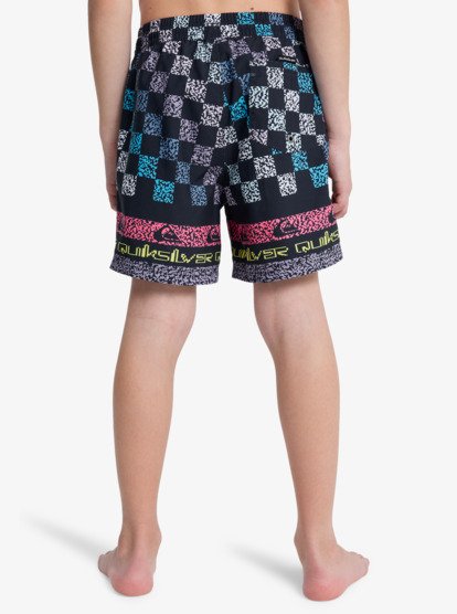 Everyday Printed Volley 14" - Swim Shorts for Boys 8-16  EQBJV03540
