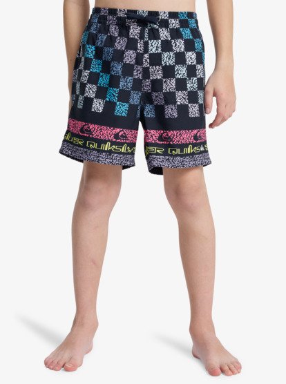 Everyday Printed Volley 14" - Swim Shorts for Boys 8-16  EQBJV03540