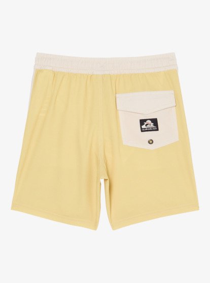 One Piece Solid 14" - Swim Shorts for Boys 8-16  EQBJV03555