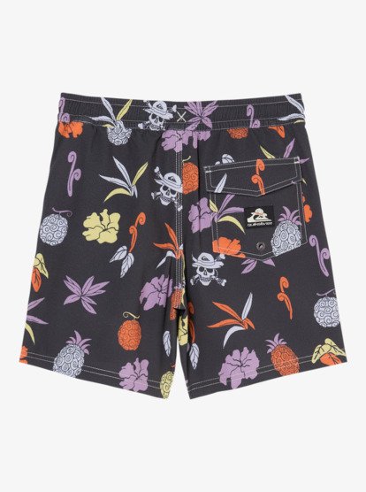 One Piece Printed 14" - Swim Shorts for Boys 8-16  EQBJV03556