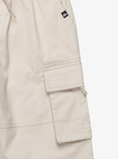 We Get By Surf  - Cargo trousers with elasticated waistband for boys 8-16yrs  EQBNP03124