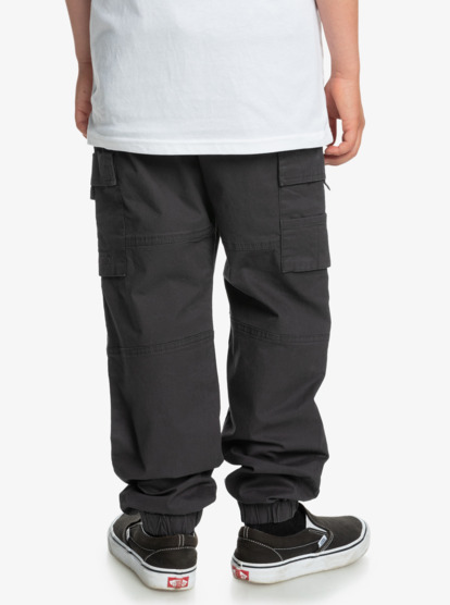 We Get By Surf  - Cargo trousers with elasticated waistband for boys 8-16yrs  EQBNP03124