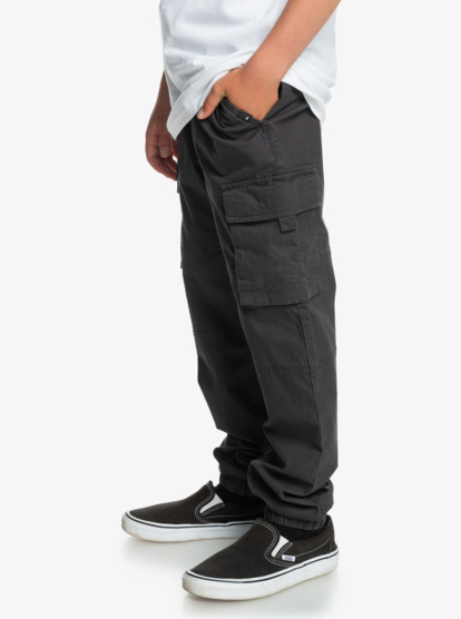 We Get By Surf  - Cargo trousers with elasticated waistband for boys 8-16yrs  EQBNP03124