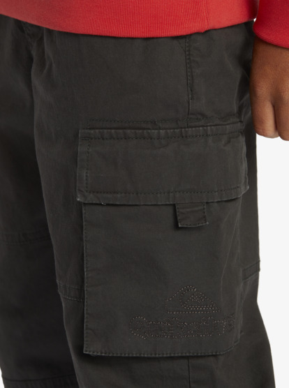 We Get By Surf  - Cargo trousers with elasticated waistband for boys 8-16yrs  EQBNP03124