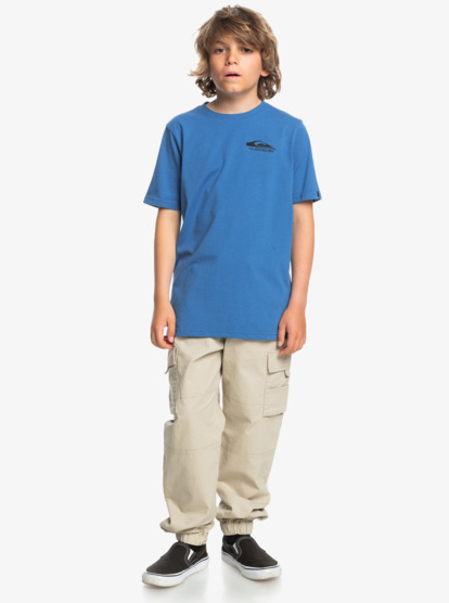 We Get By Surf  - Cargo trousers with elasticated waistband for boys 8-16yrs  EQBNP03124