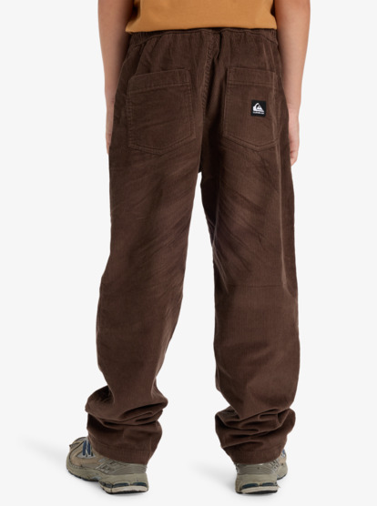 Taxer Cord - Stretch Trousers for Boys 8-16  EQBNP03126