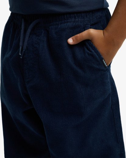 Taxer Cord - Stretch Trousers for Boys 8-16  EQBNP03126