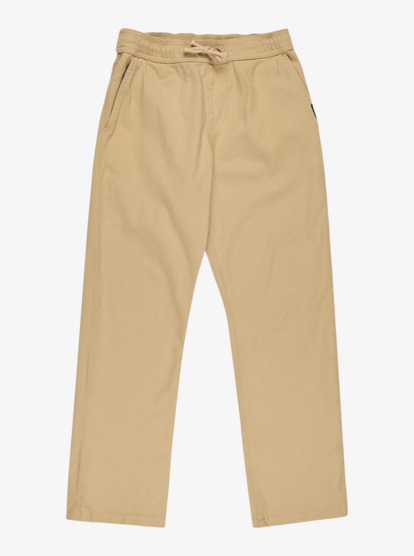 quiksilver, Taxer Heavy Twill - Stretch Trousers for Boys 8-16, KHAKI (cjz0) Taxer Heavy Twill - Stretch Trousers for Boys 8-16  EQBNP03132