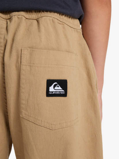 quiksilver, Taxer Heavy Twill - Stretch Trousers for Boys 8-16, KHAKI (cjz0) Taxer Heavy Twill - Stretch Trousers for Boys 8-16  EQBNP03132
