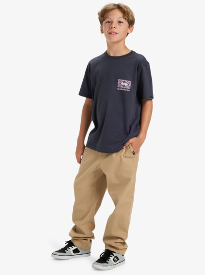 quiksilver, Taxer Heavy Twill - Stretch Trousers for Boys 8-16, KHAKI (cjz0) Taxer Heavy Twill - Stretch Trousers for Boys 8-16  EQBNP03132