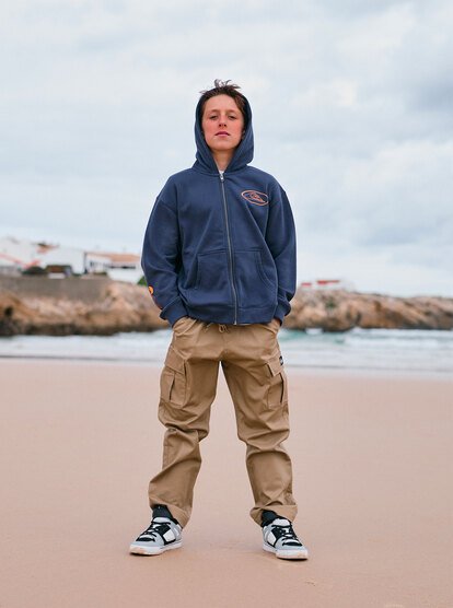 Taxer Cargo - Stretch Trousers for Boys 8-16  EQBNP03133