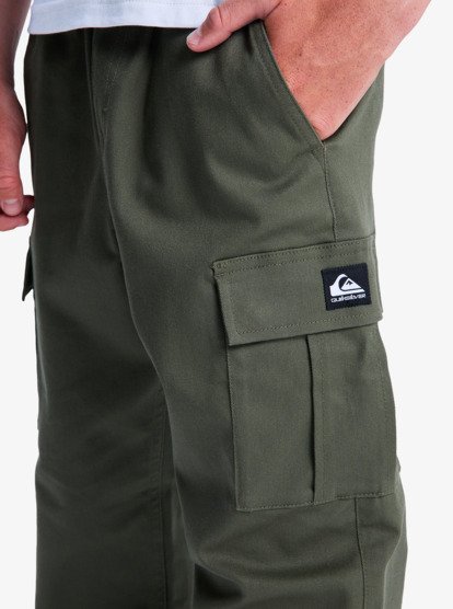 quiksilver, Taxer Cargo - Stretch Trousers for Boys 8-16, GRAPE LEAF (cre0) Taxer Cargo - Stretch Trousers for Boys 8-16  EQBNP03133