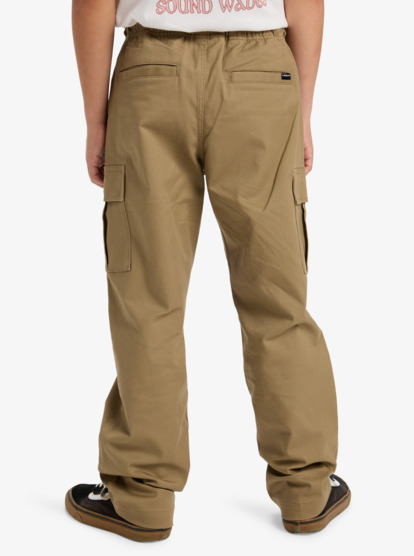 Taxer Cargo - Stretch Trousers for Boys 8-16  EQBNP03133