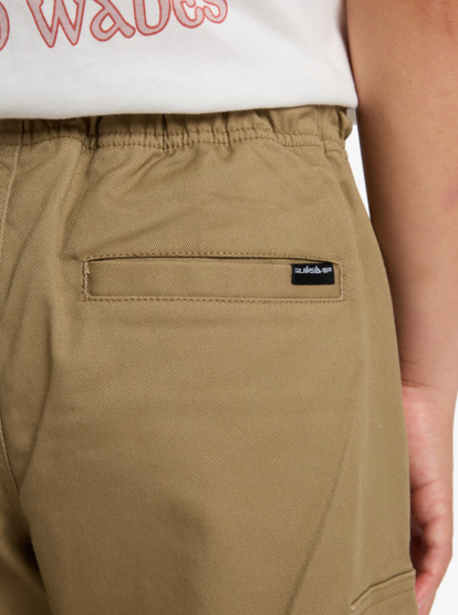 quiksilver, Taxer Cargo - Stretchhose für Jungen 8-16, ELMWOOD (tmp0) Taxer Cargo - Stretch Trousers for Boys 8-16  EQBNP03133