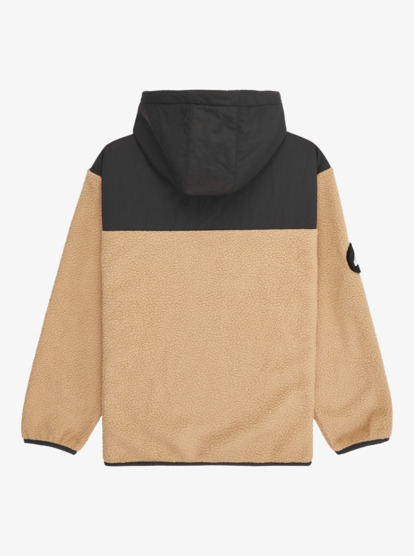 quiksilver, Back To S School - Top met capuchon en rits voor Jongens 8-16, CORNSTALK (ckk0) Back To S School - Full Zip Hooded for Boys 8-16  EQBPF03014