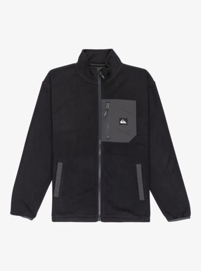 quiksilver, Ice Fields - Full Zip Fleece for Boys 8-16, BLACK (kvj0) Ice Fields - Full Zip Fleece for Boys 8-16  EQBPF03016