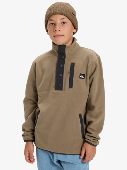 No Destination Hz - Half Snap Fleece for Boys 8-16  EQBPF03018