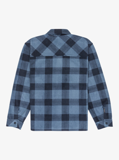 quiksilver, Bering Strait Check - Long Sleeve Check Shirt for Boys 8-16, CHINA BLUE NORTHSEA PLAID (bnd6) Bering Strait Check - Long Sleeve Check Shirt for Boys 8-16  EQBPF03020