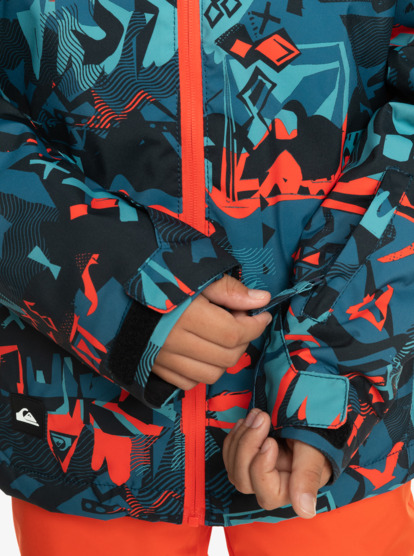 Mission Printed - Technical Snow Jacket for Boys  EQBTJ03164