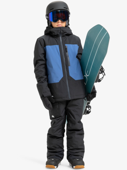 quiksilver, Ambition 20K - Chaqueta técnica snow para chicos 8-16, TRUE BLACK (kvj0) Ambition 20K - Technical Snow Jacket for Boys 8-16  EQBTJ03215