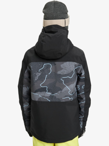 Side Hit Printed - Technical Snow Jacket for Boys 4-16  EQBTJ03220